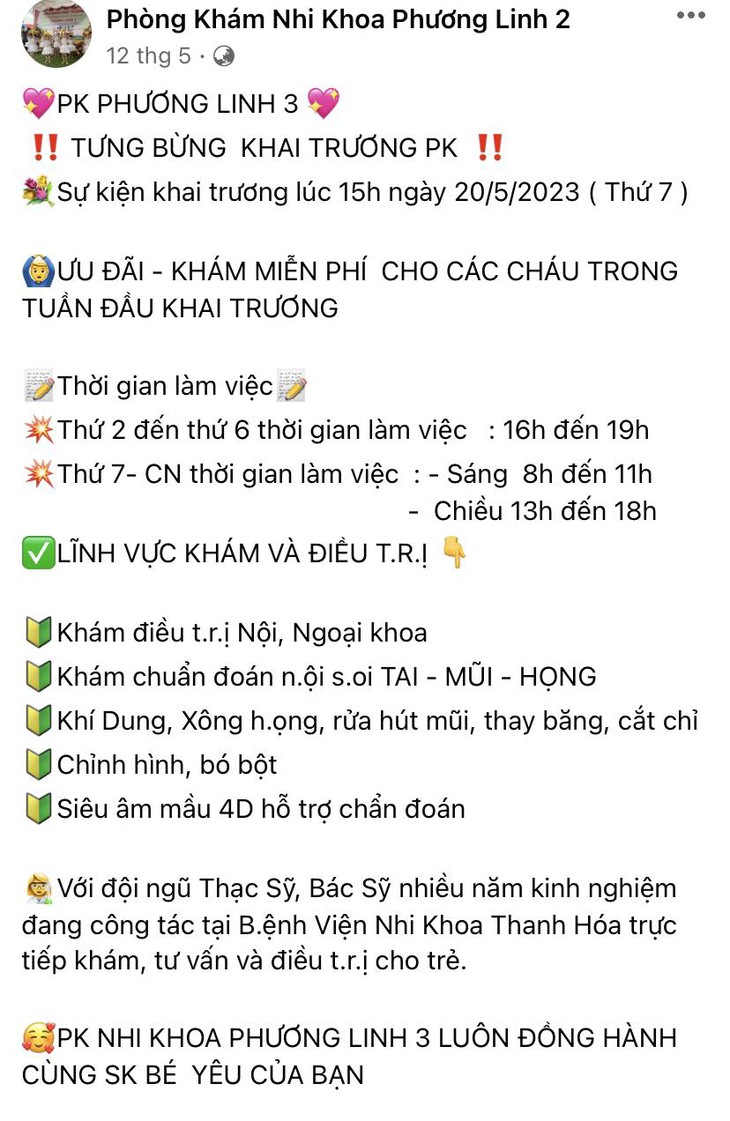 Phòng khám chuyên khoa chưa được cấp phép đã hoạt động rầm rộ - Ảnh 5.