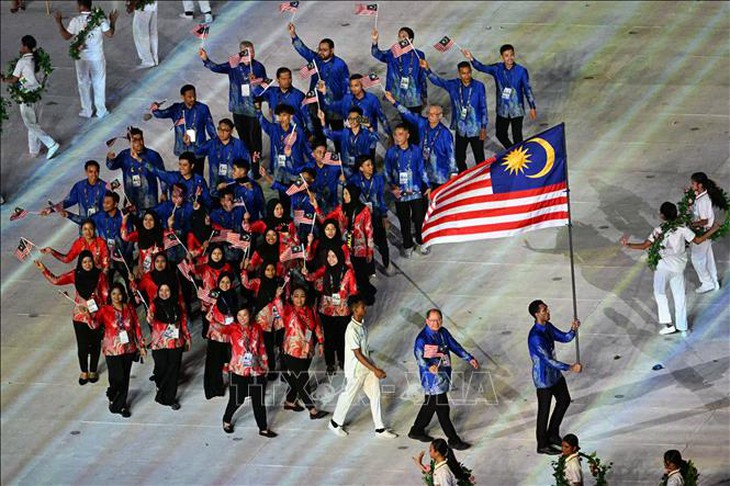 Những hình ảnh đẹp mắt tại Lễ khai mạc SEA Games 32 - Ảnh 15.