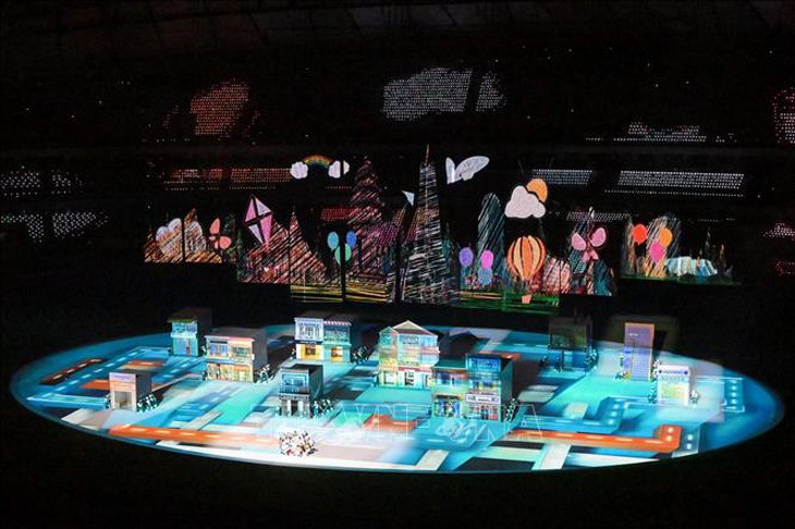 Những hình ảnh đẹp mắt tại Lễ khai mạc SEA Games 32 - Ảnh 7.