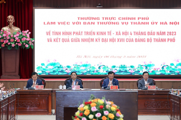 'Thủ đô phải là hình mẫu cho sự phát triển kinh tế - xã hội cả nước' - Ảnh 1.