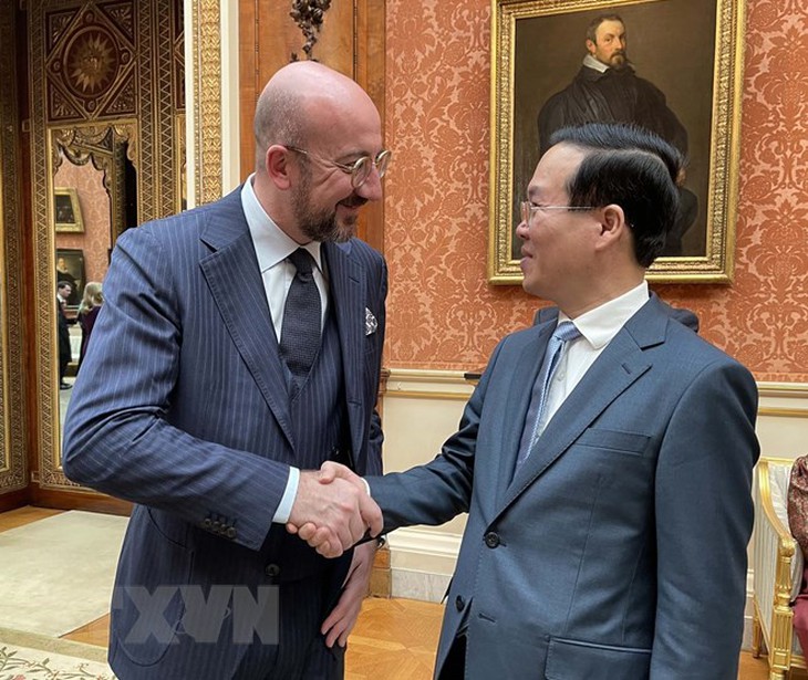 Chủ tịch nước Võ Văn Thưởng dự Lễ Đăng quang của Nhà vua Anh - Ảnh 18. Chủ tịch nước Võ Văn Thưởng dự Lễ Đăng quang của Nhà vua Anh - Ảnh 18.