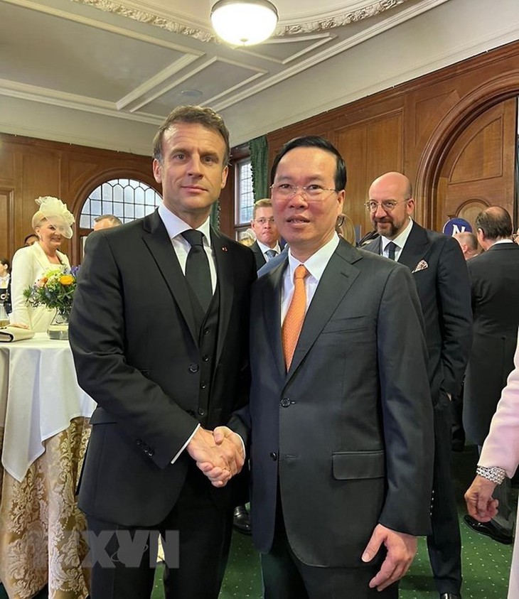 Chủ tịch nước Võ Văn Thưởng dự Lễ Đăng quang của Nhà vua Anh - Ảnh 6. Chủ tịch nước Võ Văn Thưởng dự Lễ Đăng quang của Nhà vua Anh - Ảnh 6.