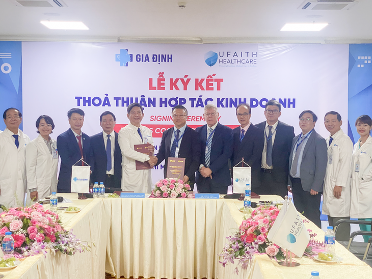 Lễ ký kết hợp đồng giữa Công ty Cổ phần Bệnh viện đa khoa Gia Định với Tập đoàn Y khoa Ufaith Healthcare Group nước Úc - Ảnh 1. Lễ ký kết hợp đồng giữa Công ty Cổ phần Bệnh viện đa khoa Gia Định với Tập đoàn Y khoa Ufaith Healthcare Group nước Úc - Ảnh 1.