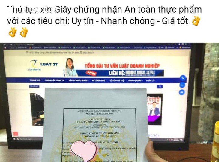 Cảnh báo giả danh cán bộ Chi cục An toàn vệ sinh thực phẩm để lừa đảo, chiếm đoạt tài sản - Ảnh 2.