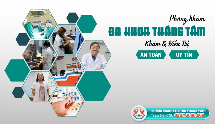 Phòng khám Đa khoa Tháng Tám - dịch vụ khám bệnh uy tín tại TP.HCM - Ảnh 1.