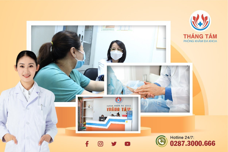 Phòng khám Đa khoa Tháng Tám - dịch vụ khám bệnh uy tín tại TP.HCM - Ảnh 3.