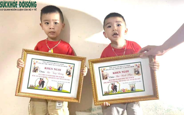 Món quà độc lạ của ông bà ở Hải Dương tặng cháu ngày 1/6 gây sốt cộng đồng mạng
