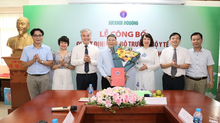 Ông Tô Quang Trung được bổ nhiệm lại chức vụ Phó Tổng biên tập Báo Sức khỏe và Đời sống - Ảnh 3.