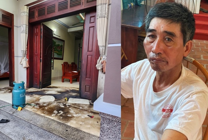 Mang xăng sang đốt nhà em trai sau mâu thuẫn gia đình - Ảnh 1.