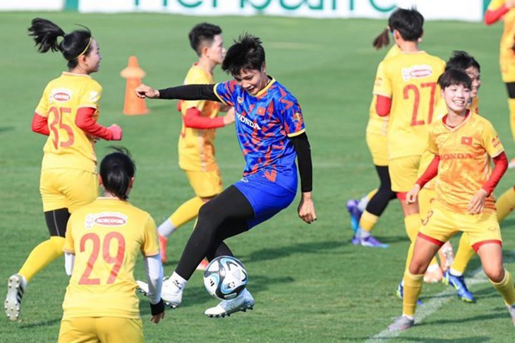 Đội tuyển nữ Việt Nam đón tin cực vui trước thềm World Cup nữ 2023 - Ảnh 1. Đội tuyển nữ Việt Nam đón tin cực vui trước thềm World Cup nữ 2023 - Ảnh 1.