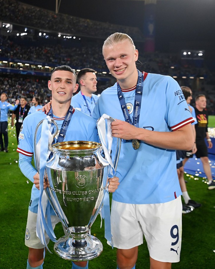Khoảnh khắc đáng nhớ trong ngày Man City vô địch Champions League - Ảnh 13. Khoảnh khắc đáng nhớ trong ngày Man City vô địch Champions League - Ảnh 13.