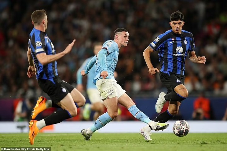 Khoảnh khắc đáng nhớ trong ngày Man City vô địch Champions League - Ảnh 4. Khoảnh khắc đáng nhớ trong ngày Man City vô địch Champions League - Ảnh 4.
