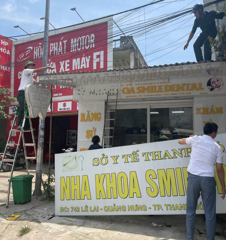 Xử lý nhiều phòng khám hoạt động trái phép tại Thanh Hóa - Ảnh 3.