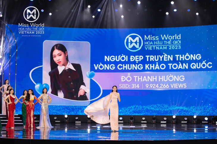 Nhan sắc xứ Thanh 'triệu view' giành Người đẹp truyền thông Miss World Vietnam 2023 là ai? - Ảnh 2. Nhan sắc xứ Thanh 'triệu view' giành Người đẹp truyền thông Miss World Vietnam 2023 là ai? - Ảnh 2.