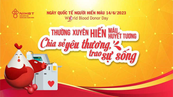 Hàng triệu người tình nguyện hiến máu đem lại sự sống vô giá cho người bệnh - Ảnh 2. Hàng triệu người tình nguyện hiến máu đem lại sự sống vô giá cho người bệnh - Ảnh 2.