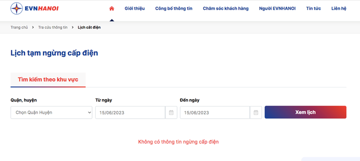 Khó tin nhưng có thật về lịch cắt điện ở Hà Nội hôm nay 15/6 - Ảnh 1. Khó tin nhưng có thật về lịch cắt điện ở Hà Nội hôm nay 15/6 - Ảnh 1.