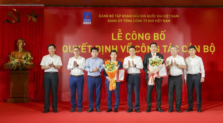 Lễ công bố và trao quyết định về công tác cán bộ cấp cao của PV GAS - Ảnh 1.