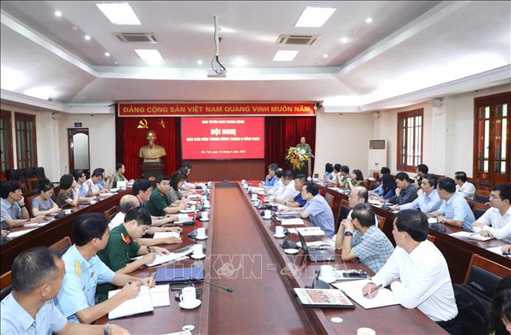Hội nghị báo cáo viên Trung ương tháng 6/2023 - Ảnh 1. Hội nghị báo cáo viên Trung ương tháng 6/2023 - Ảnh 1.