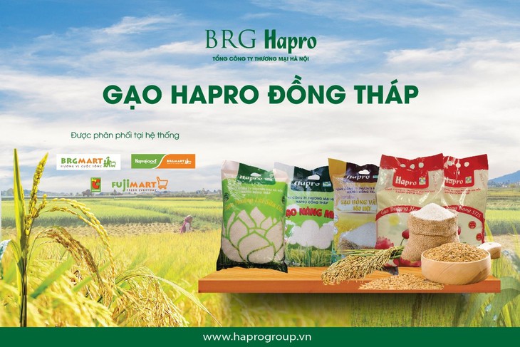 Gạo Hapro Đồng Tháp – Tự hào thương hiệu Quốc gia - Ảnh 1. Gạo Hapro Đồng Tháp – Tự hào thương hiệu Quốc gia - Ảnh 1.