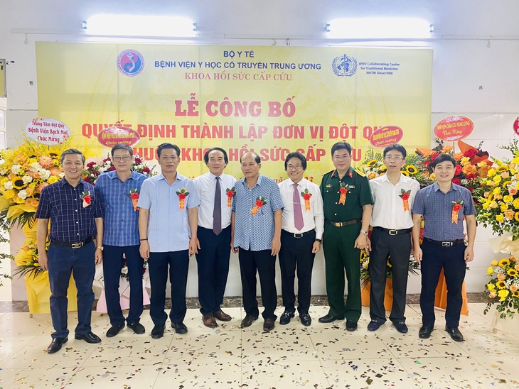 Bệnh viện Y học cổ truyền Trung ương thành lập đơn vị Đột quỵ - trực thuộc Khoa Hồi sức cấp cứu - Ảnh 2.