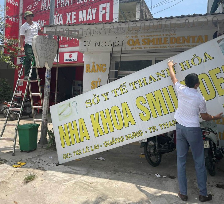 Thanh Hóa: 2 cơ sở nha khoa hoạt động không phép bị xử phạt 90 triệu đồng - Ảnh 1.