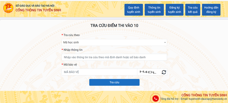 Xem điểm thi vào lớp 10 Hà Nội năm 2023, cách nào? - Ảnh 1.