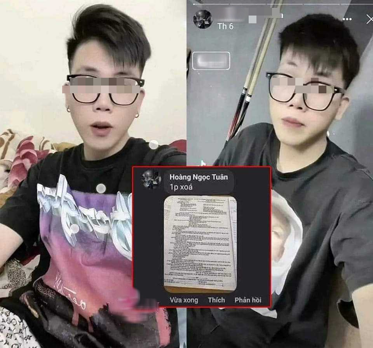 Xuất hiện thanh niên tự nhận là người đăng tải đề thi tốt nghiệp THPT môn Ngữ văn lên mạng - Ảnh 2.