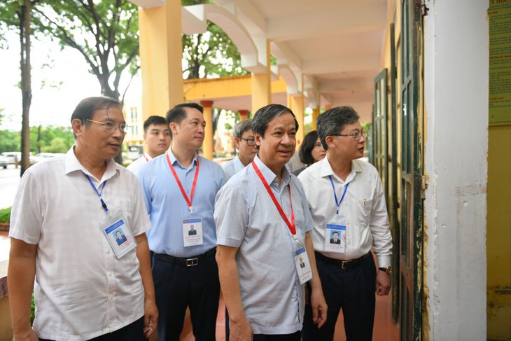 Thi tốt nghiệp THPT: Tăng cường phối hợp lực lượng an ninh để đảm bảo an ninh, an toàn Kỳ thi - Ảnh 2.