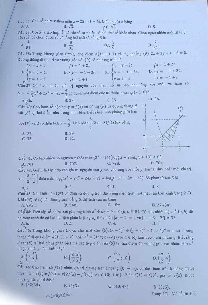 Thí sinh, giáo viên nói gì về đề thi môn Toán? - Ảnh 5.
