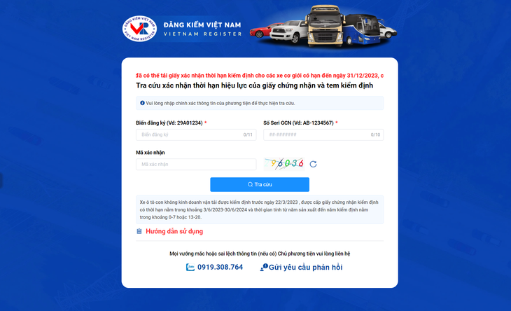 Danh sách phương tiện tự gia hạn kiểm định đến hết năm 2023 đã được cập nhật - Ảnh 1.
