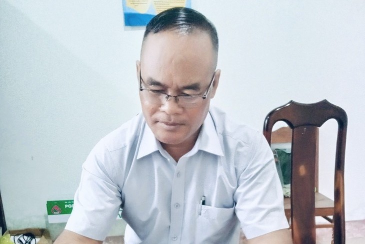 Ấn tượng những thí sinh cao tuổi dự thi tốt nghiệp THPT 2023 - Ảnh 1.