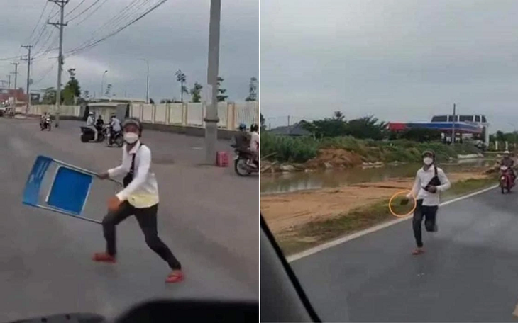 Công an xác minh vụ thanh niên chặn đường, ném đá vỡ kính xe cứu thương gây phẫn nộ
