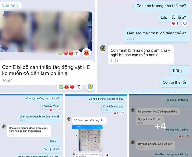 Công an vào cuộc vụ cháu bé 9 tuổi nghi bị cô giáo bạo hành - Ảnh 2.