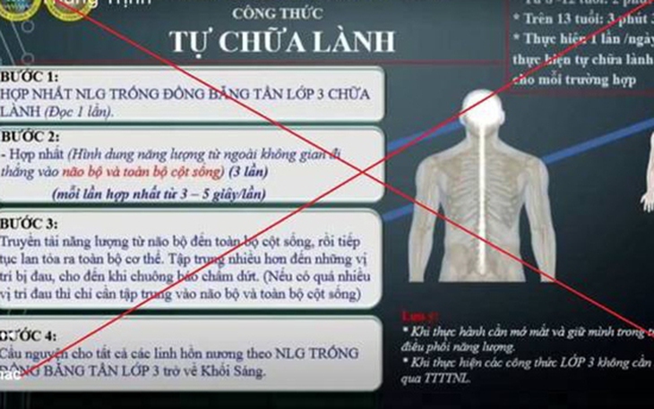 Bộ Công an thông tin về nhóm "Năng lượng gốc" tự xưng chữa bách bệnh