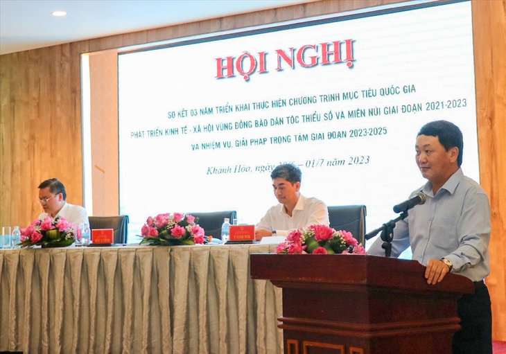 Tháo gỡ khó khăn, nỗ lực thực hiện hiệu quả Chương trình mục tiêu quốc gia phát triển kinh tế - xã hội vùng DTTS và miền núi - Ảnh 1. Tháo gỡ khó khăn, nỗ lực thực hiện hiệu quả Chương trình mục tiêu quốc gia phát triển kinh tế - xã hội vùng DTTS và miền núi - Ảnh 1.