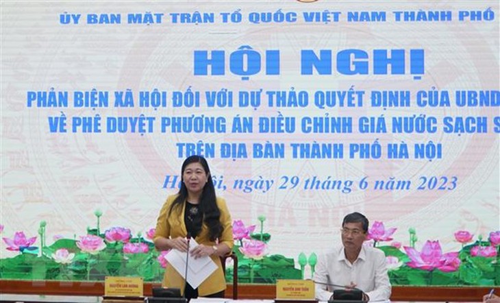 Hà Nội: Điều chỉnh giá nước sạch phải cung ứng đủ, chất lượng đúng quy chuẩn của Bộ Y tế - Ảnh 1. Hà Nội: Điều chỉnh giá nước sạch phải cung ứng đủ, chất lượng đúng quy chuẩn của Bộ Y tế - Ảnh 1.