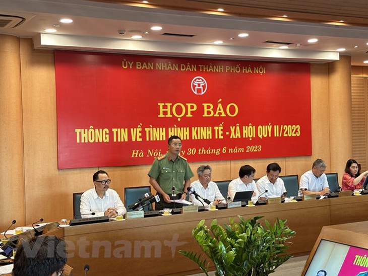 Công an Hà Nội thông tin việc khởi tố vụ bắn chết dê của người dân - Ảnh 1. Công an Hà Nội thông tin việc khởi tố vụ bắn chết dê của người dân - Ảnh 1.