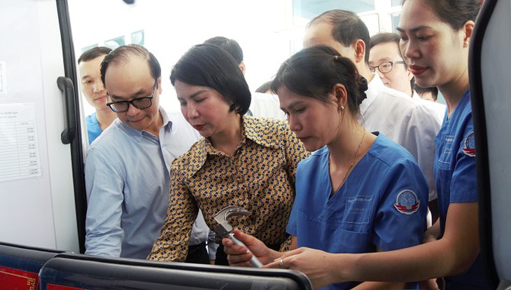 Hà Nội có thêm 1 trạm cấp cứu 115, nâng tổng số trạm lên 8 - Ảnh 1.