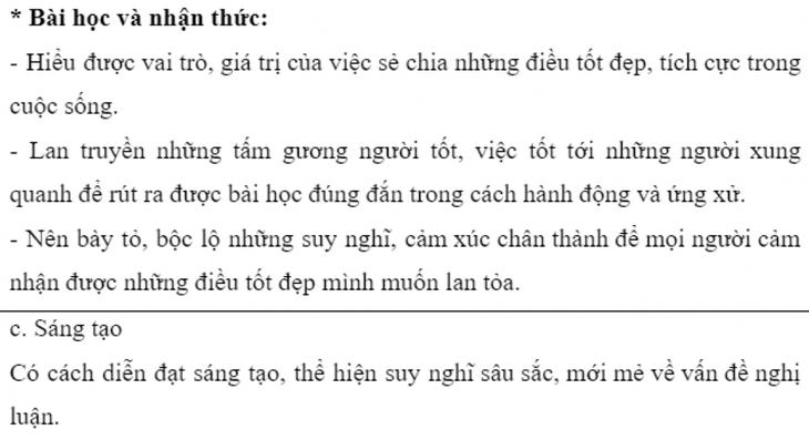 Gợi ý đáp án môn Ngữ văn thi vào lớp 10 tại TP.HCM năm 2023 - Ảnh 6.