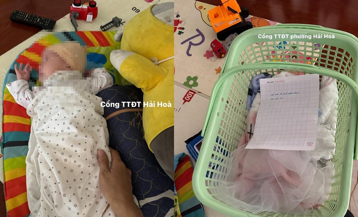 Bé gái sơ sinh bị bỏ rơi trong đêm mưa to gió lớn - Ảnh 1.