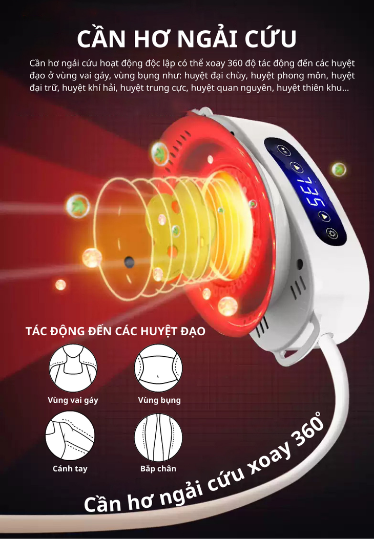Máy hơ ngải cứu: Trợ thủ đắc lực để bảo vệ sức khỏe - Ảnh 1. Máy hơ ngải cứu: Trợ thủ đắc lực để bảo vệ sức khỏe - Ảnh 1.