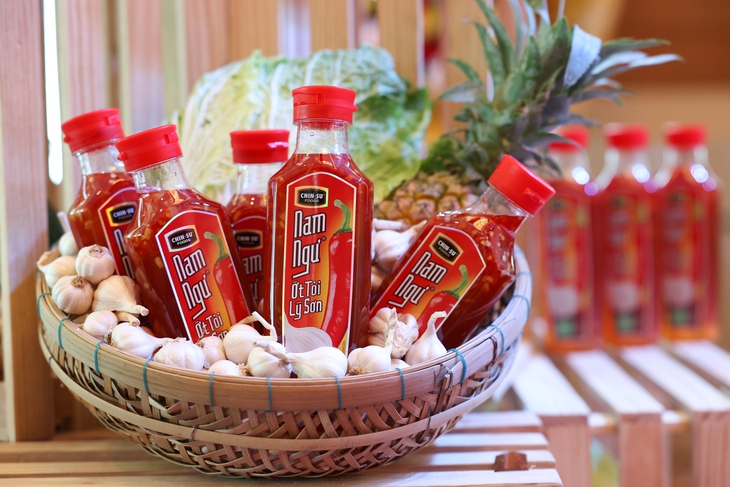 Lễ ký kết cung ứng dài hạn tỏi Lý Sơn để chế biến Nam Ngư ớt tỏi Lý Sơn - Ảnh 5.