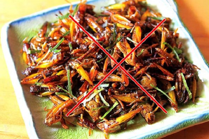Chỉ ăn một ít châu chấu rang, nam thanh niên bị sốc phản vệ - Ảnh 2.