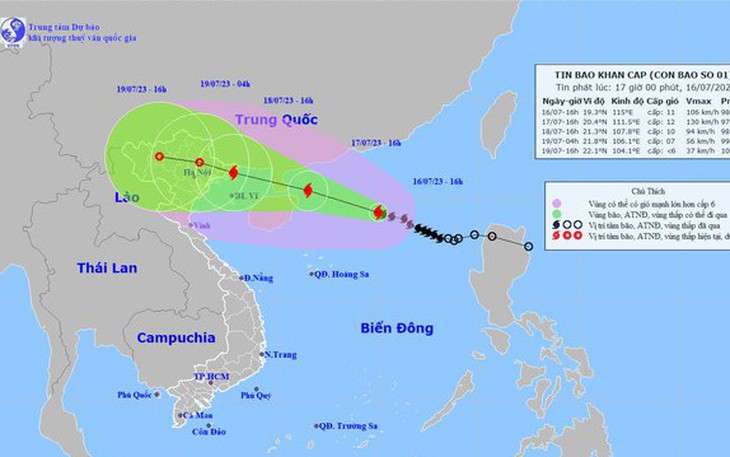 Thủ tướng: Không lơ là, chủ quan, chỉ đạo quyết liệt công tác ứng phó với bão số 1