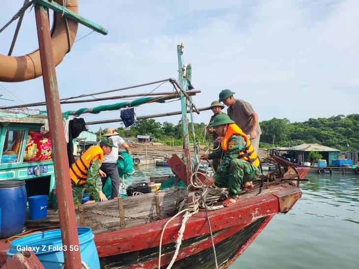 Quảng Ninh sẵn sàng ứng phó với cơn bão số 1 - Ảnh 1. Quảng Ninh sẵn sàng ứng phó với cơn bão số 1 - Ảnh 1.