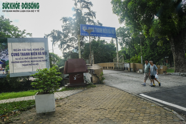 Cung Thanh niên Hà Nội bị lãng quên bởi nhếch nhác, xuống cấp - Ảnh 1. Cung Thanh niên Hà Nội bị lãng quên bởi nhếch nhác, xuống cấp - Ảnh 1.