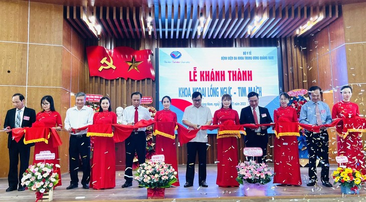 Thêm một cơ sở phẫu thuật tim mạch - lồng ngực ở Quảng Nam - Ảnh 1. Thêm một cơ sở phẫu thuật tim mạch - lồng ngực ở Quảng Nam - Ảnh 1.