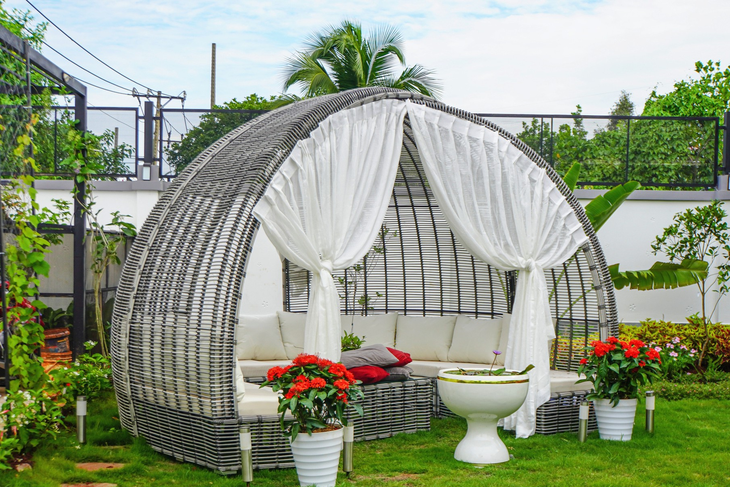 Villa 1.200m2 trị giá 35 tỷ đồng của ca sĩ 5 con Quách Thành Danh - Ảnh 6. Villa 1.200m2 trị giá 35 tỷ đồng của ca sĩ 5 con Quách Thành Danh - Ảnh 6.