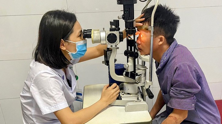 Hải Phòng cứu vãn thị lực ca bệnh bị vỡ nhãn cầu mắt trái - Ảnh 3.