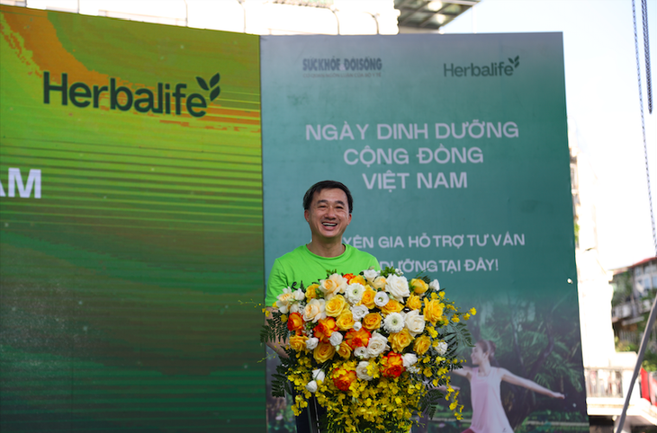 Đang diễn ra Ngày Dinh dưỡng cộng đồng Việt Nam tại Hồ Hoàn Kiếm - Ảnh 1. Đang diễn ra Ngày Dinh dưỡng cộng đồng Việt Nam tại Hồ Hoàn Kiếm - Ảnh 1.